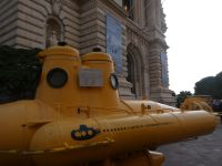 Unterseeboot für 2 von Jacques Cousteau vor dem Aquarium in Monaco
