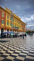 Place Masséna, Nizza, Frankreich