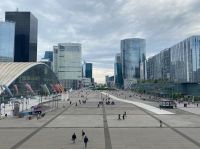 Blick zum Arc de Triomphe de l’Étoile