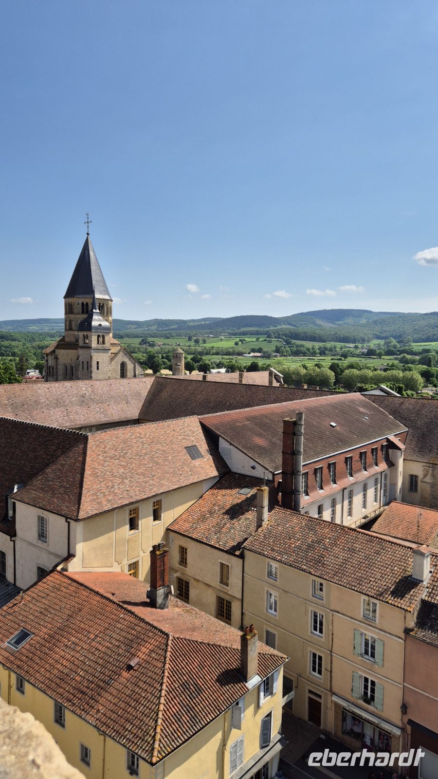 Cluny: Blick vom Tour de Fromage