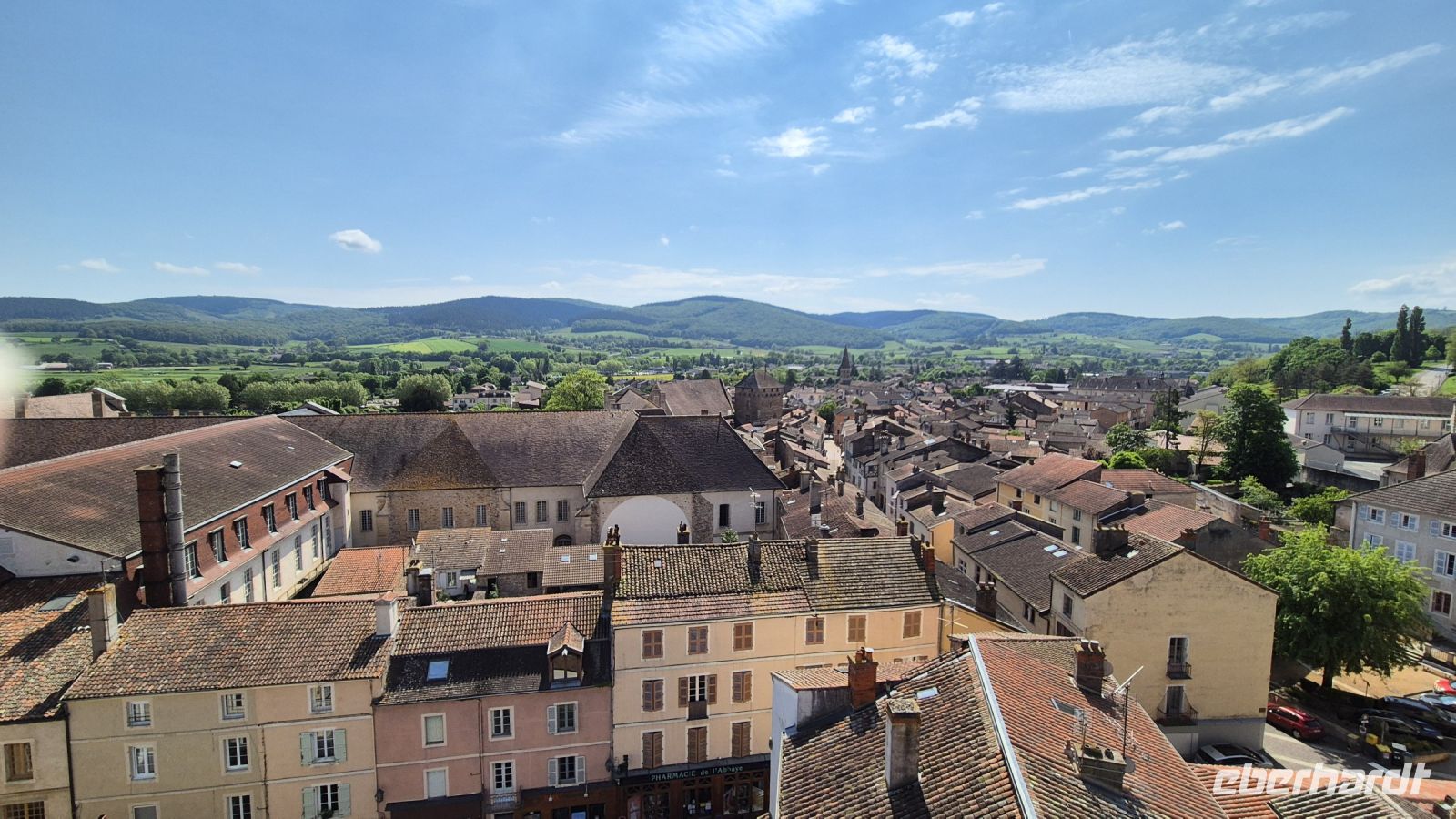 Cluny: Blick vom Tour de Fromage