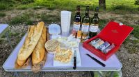 Picknick mit französischen Spezialitäten