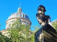 Tag 1 Saint-Germain 05 Die Kuppel des College de France Sitz der Akademien