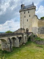 Radreise Loire vom 3.-11.5.25: Der Eingang zur Festung von Chinon