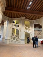 Radeise Loire vom 3.-11.5.25: Die doppelte Wendeltreppe im Schloss von Chambord