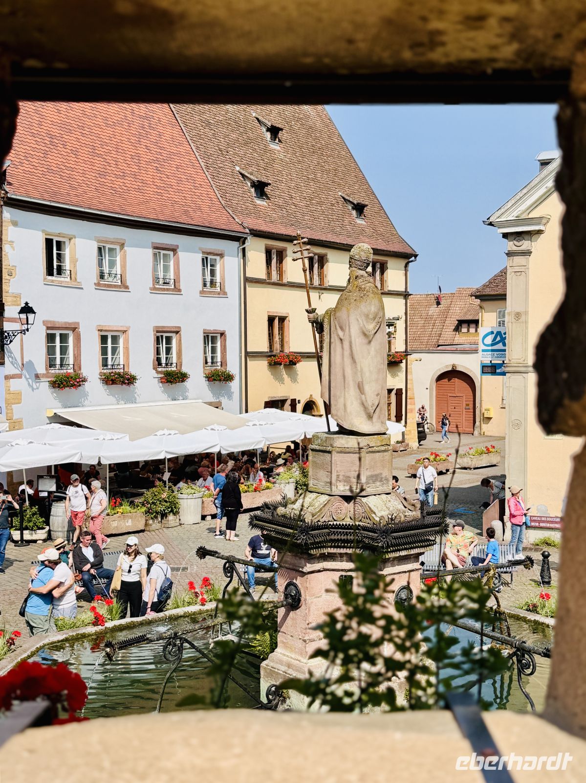 Tag 3 - Schlossplatz Saint Léon, Eguisheim