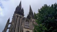 Kathedrale von Quimper mit König Gradlon