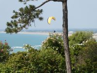 Aussicht vom Dior-Garten in Granville 