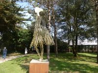 Kunst im Dior-Garten 