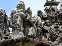 Detailaufnahme vom Kalvarienberg in Guimilliau 