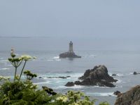Blick zur versunkenen Stadt Is am Pointe du Ras