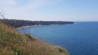 Küstenlinie von der Pointe du Hoc