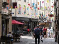 Straßenzüge in Nantes 