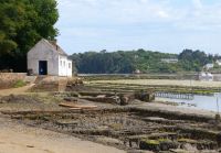 Geschütze Hütte als Kulturerbe in Riec-sur-Bélon