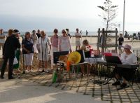 abendliche Musikunterhaltung in Pornichet