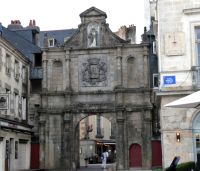an der Place Gambetta am Morgen in Vannes