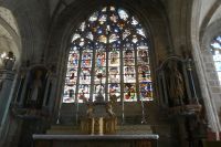 Fenster in der Kirche von Locronan