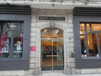 Eingang zu unserem Hotel in Morlaix