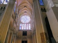 Blick in die Höhe von Chartres