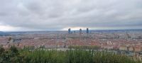 Blick über Lyon mit 520000 Einwohnern