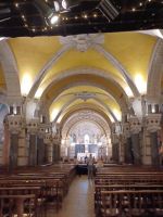Lyon - Notre-Dame -Krypta  mit Blick zum Altar