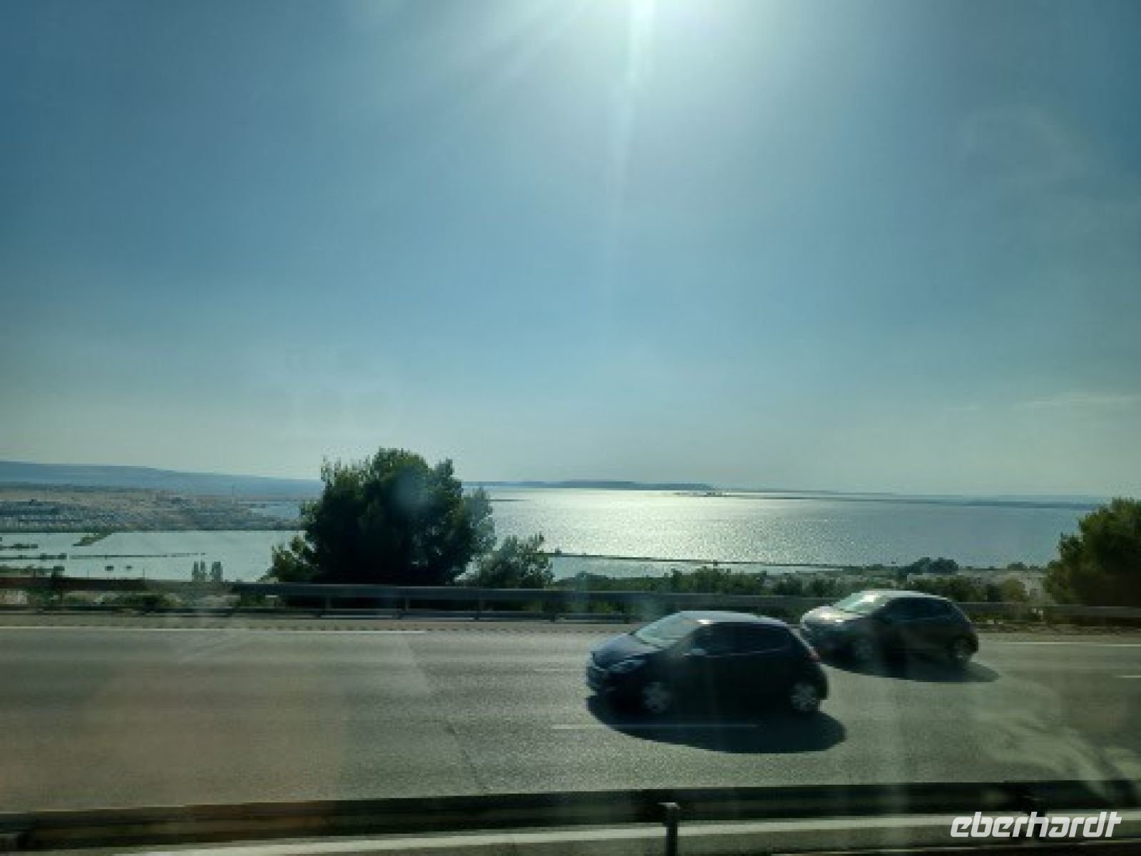 Marseille - Stadtautobahn entlang des Mittelmeeres