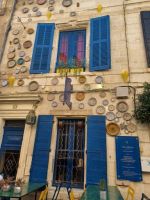 Arles -farbintensive Fassadengestaltung