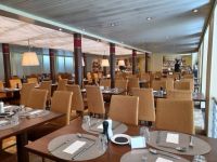 AROSA -Stella - Schiffsbegehung am Morgen - eingedeckte Frühstückstische 