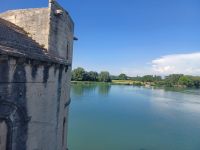 Avignon -auf dem letzten Brückenpfeiler St.Bénézet