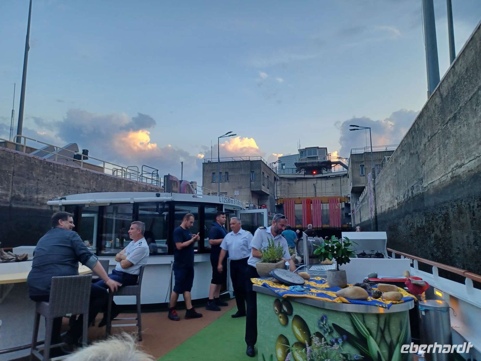 Schleusung - Einfahrt