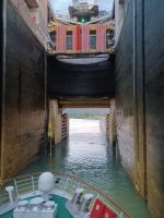 Schleusung -Ausfahrt