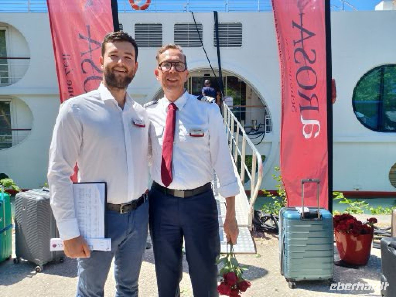 Lyon - Einschiffung mit freundlichem Empfang