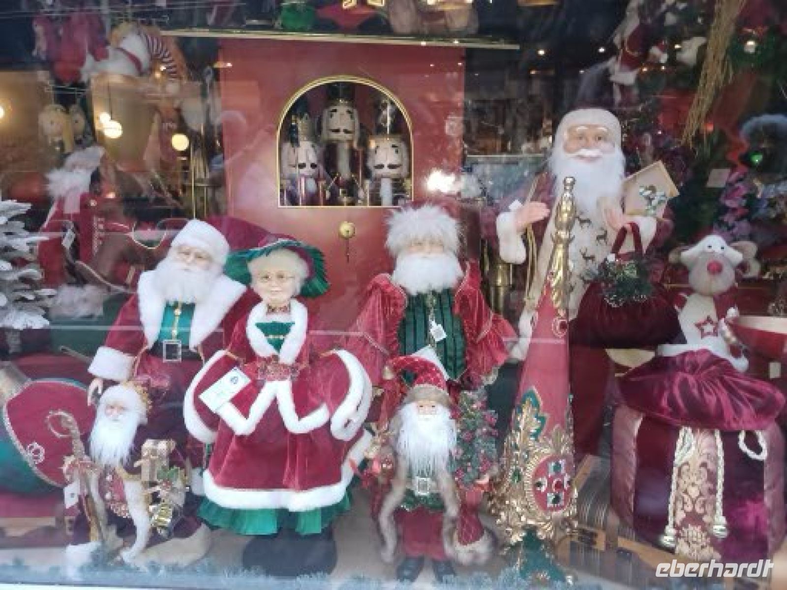Straßburg - Weihnachtsdeko im Schaufenster