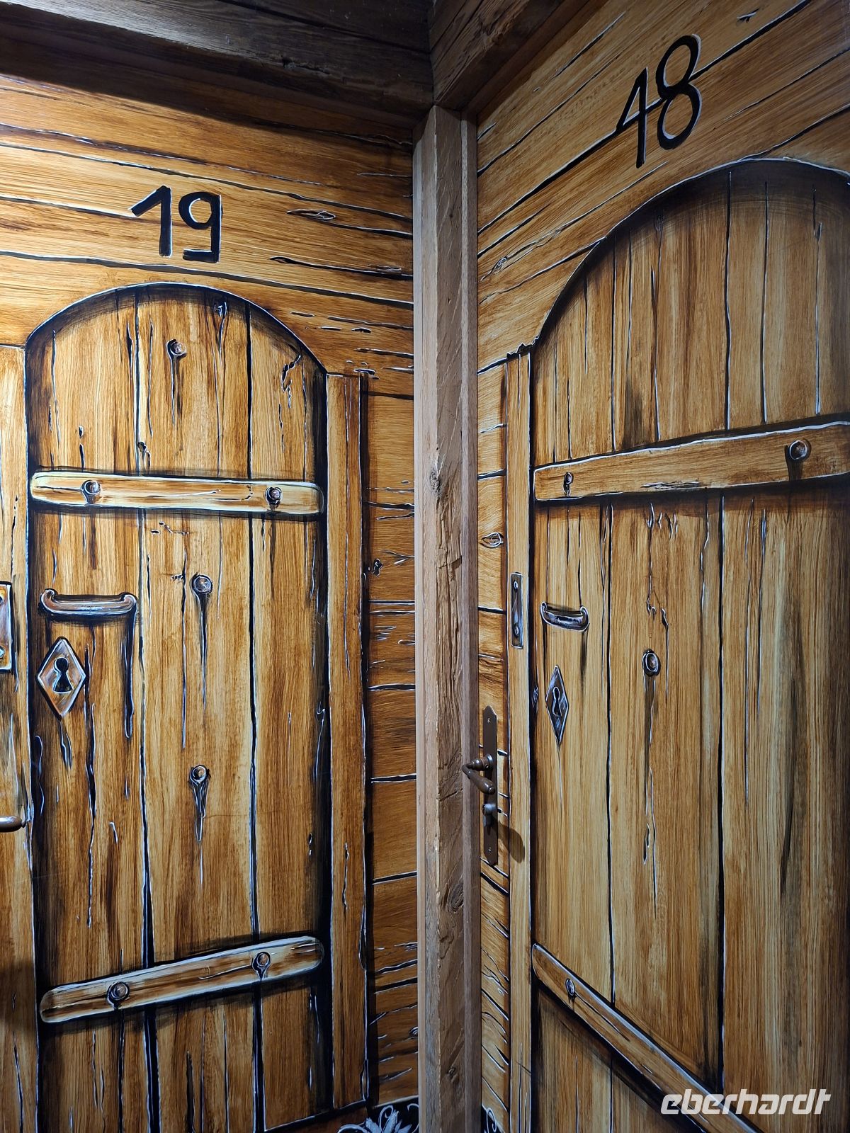 Châtel-geheimnisvoller Zimmerzugang