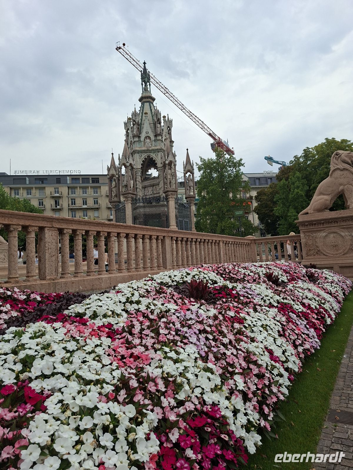 Genf-am Brunswick-Denkmal