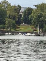 Genf-Blick auf das Internationale Viertel