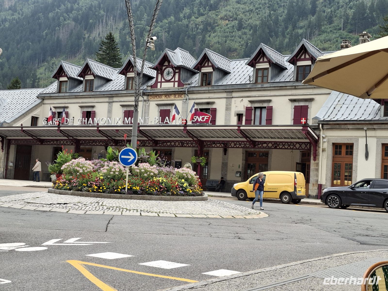 Charmonix Bahnhof