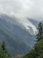 Gletscherzunge am Mont Blanc
