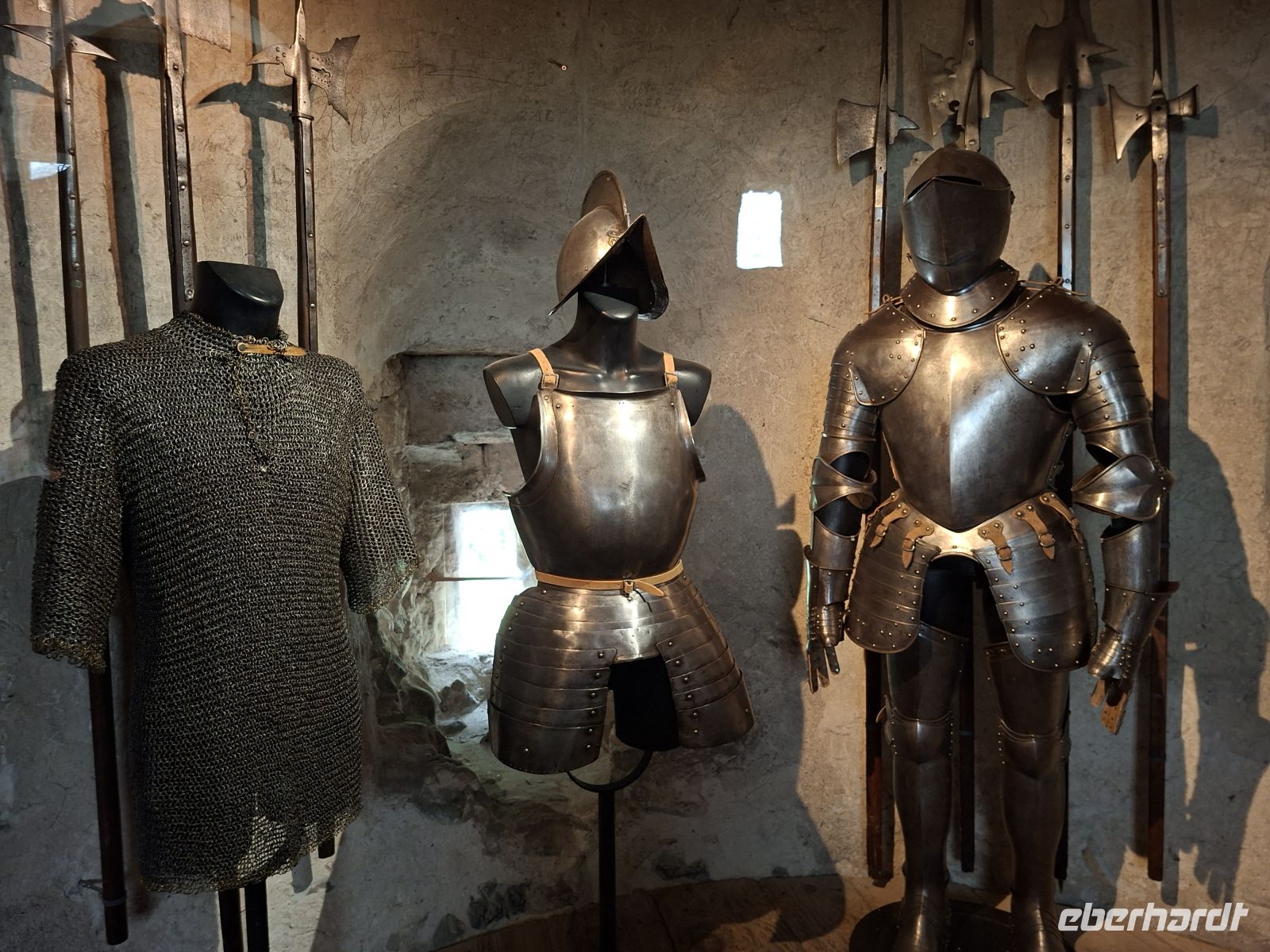 Schloss Chillon -Ritterrüstung