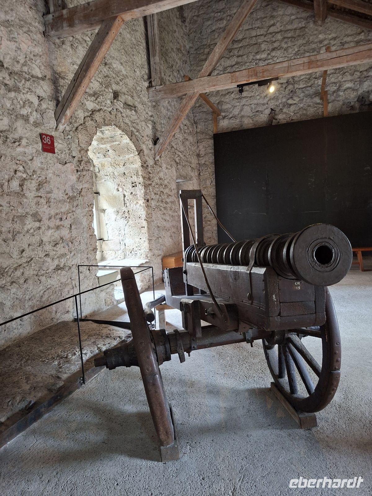 Schloss Chillon - Kanone