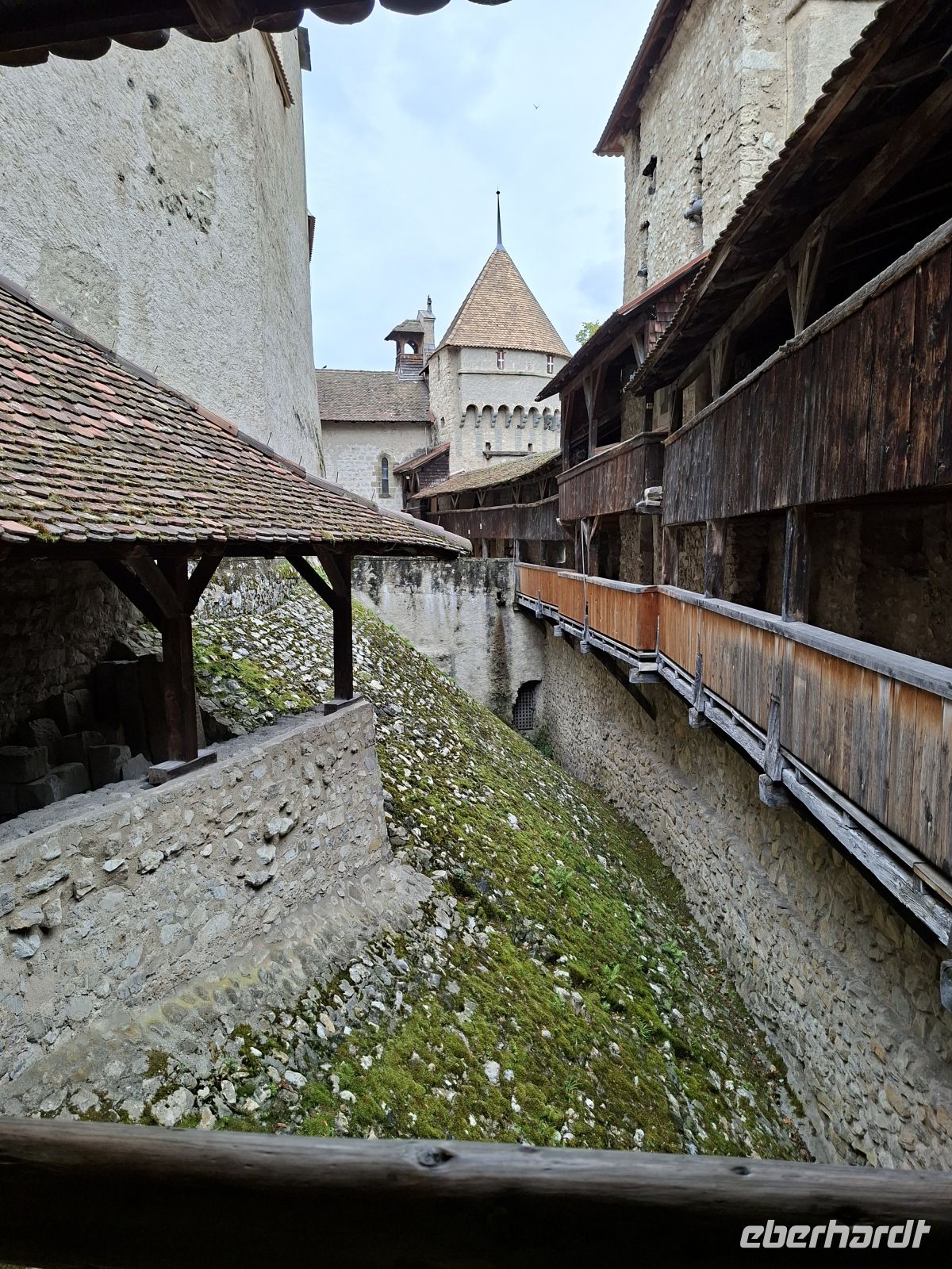 Schloss Chillon -Wehrgang