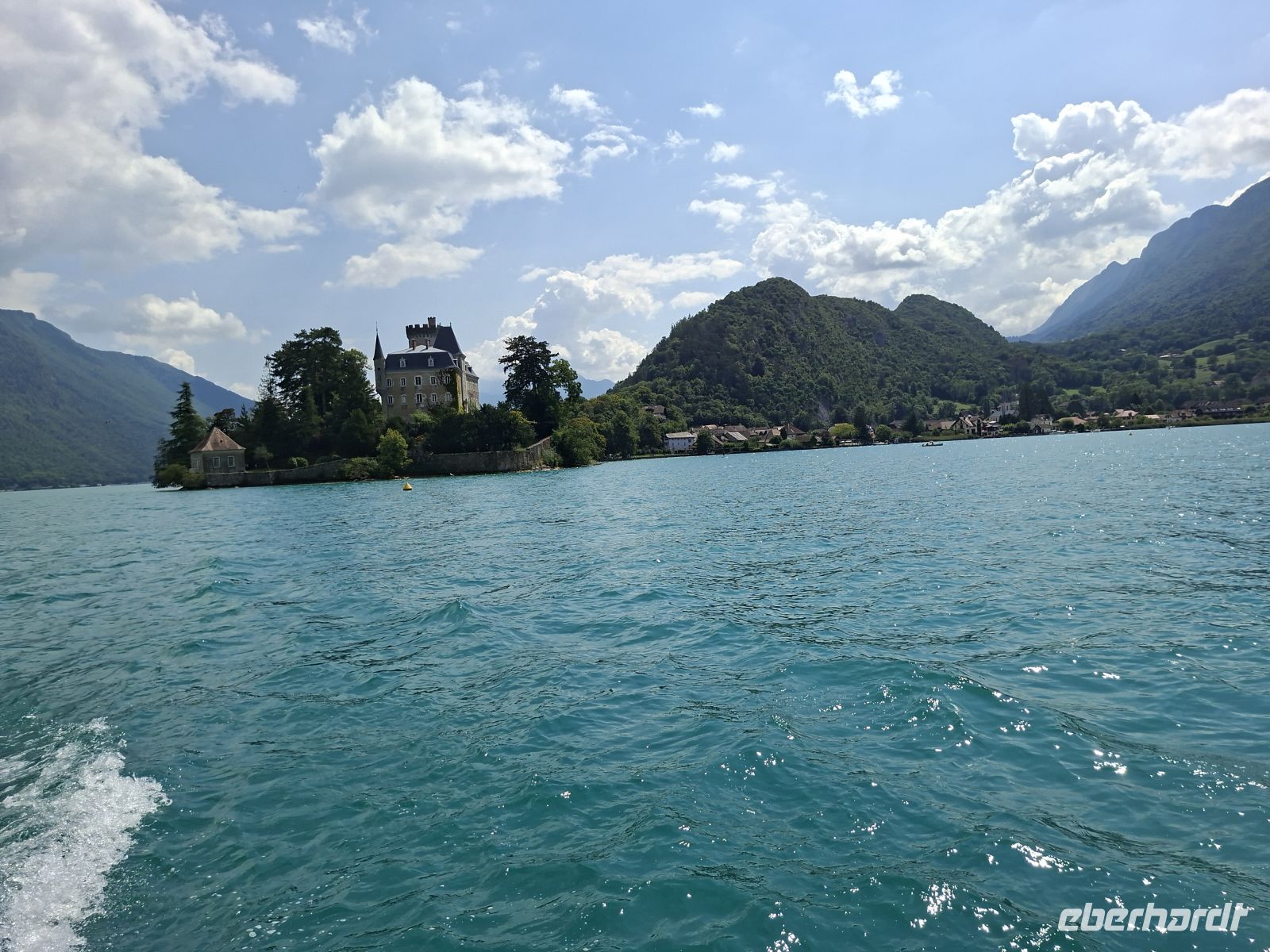 See von Annecy -kleine Insel