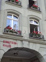 Einsteins Wohnhaus für eine kurze Zeit in Bern