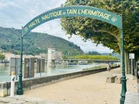 Flusskreuzfahrt auf der Rhone - Tain-l‘Hermitage