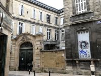 Haus wartet auf Restaurierung in Bordeaux 