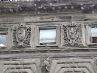 Am ehemaligen Kaiserpalast das Berliner Wappentier