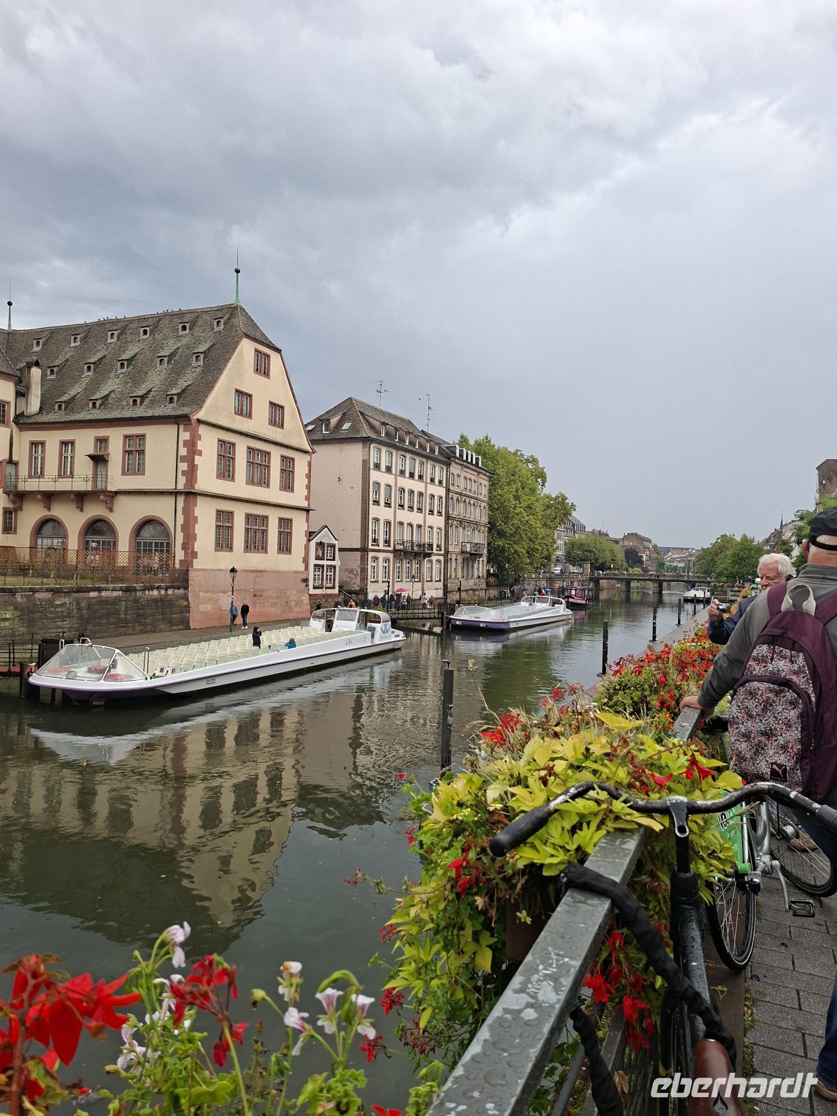 Straburg - unser Ausflugsboot auf der Ill