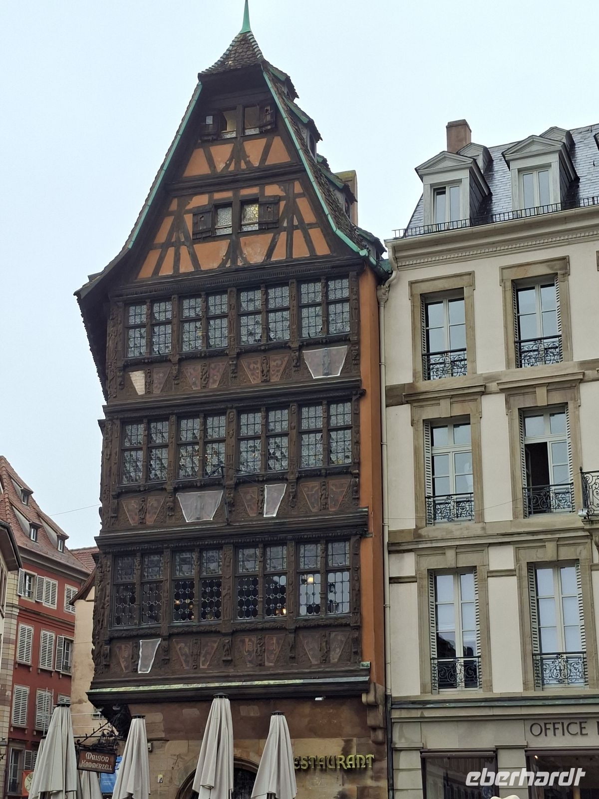 Haus Kammerzell -ältestes Haus am Münsterplatz