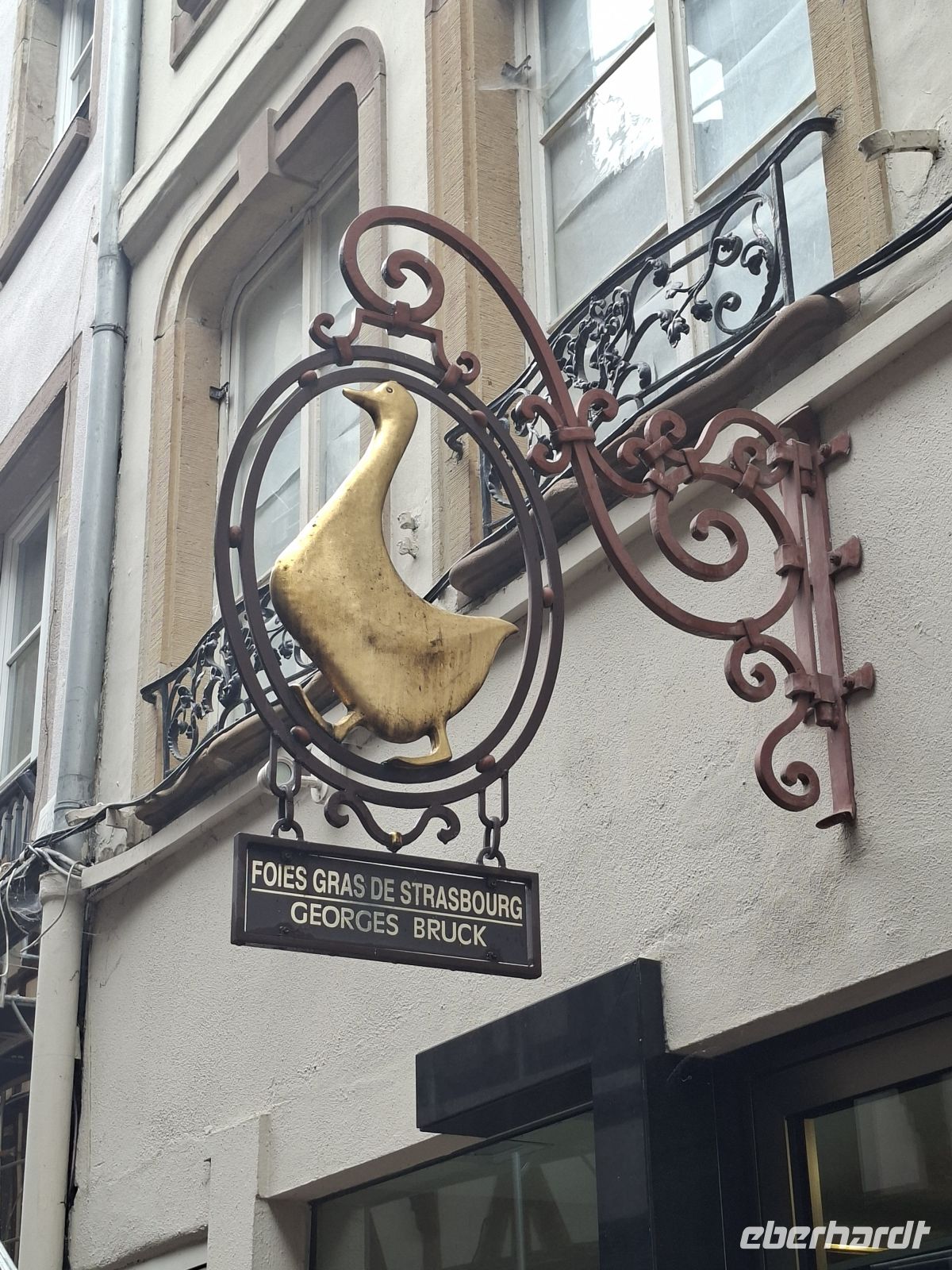 Straßburg - Geschäft - Gänseleber darf es sein