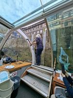 Straßburg - Schleuseneinfahrt auf der Ill